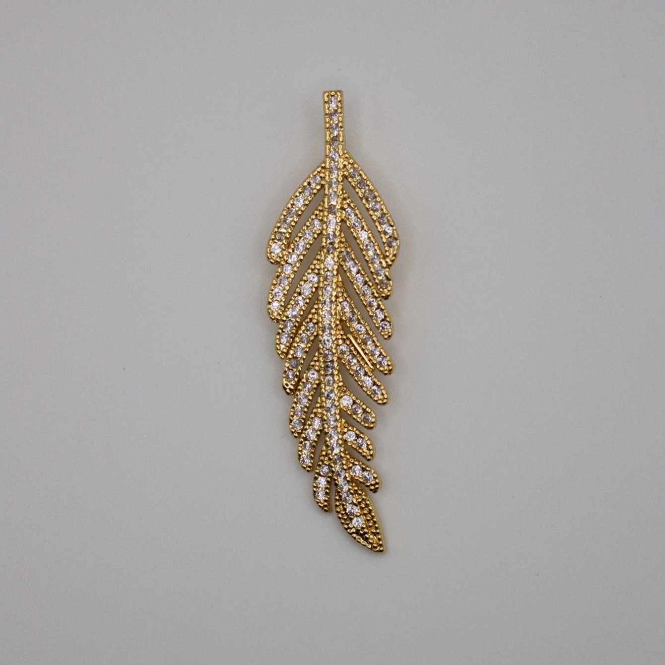 Feather Charm Pendant