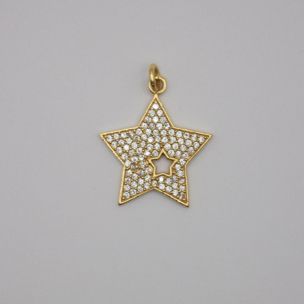 Gold Star Jabella Jewelry Charms